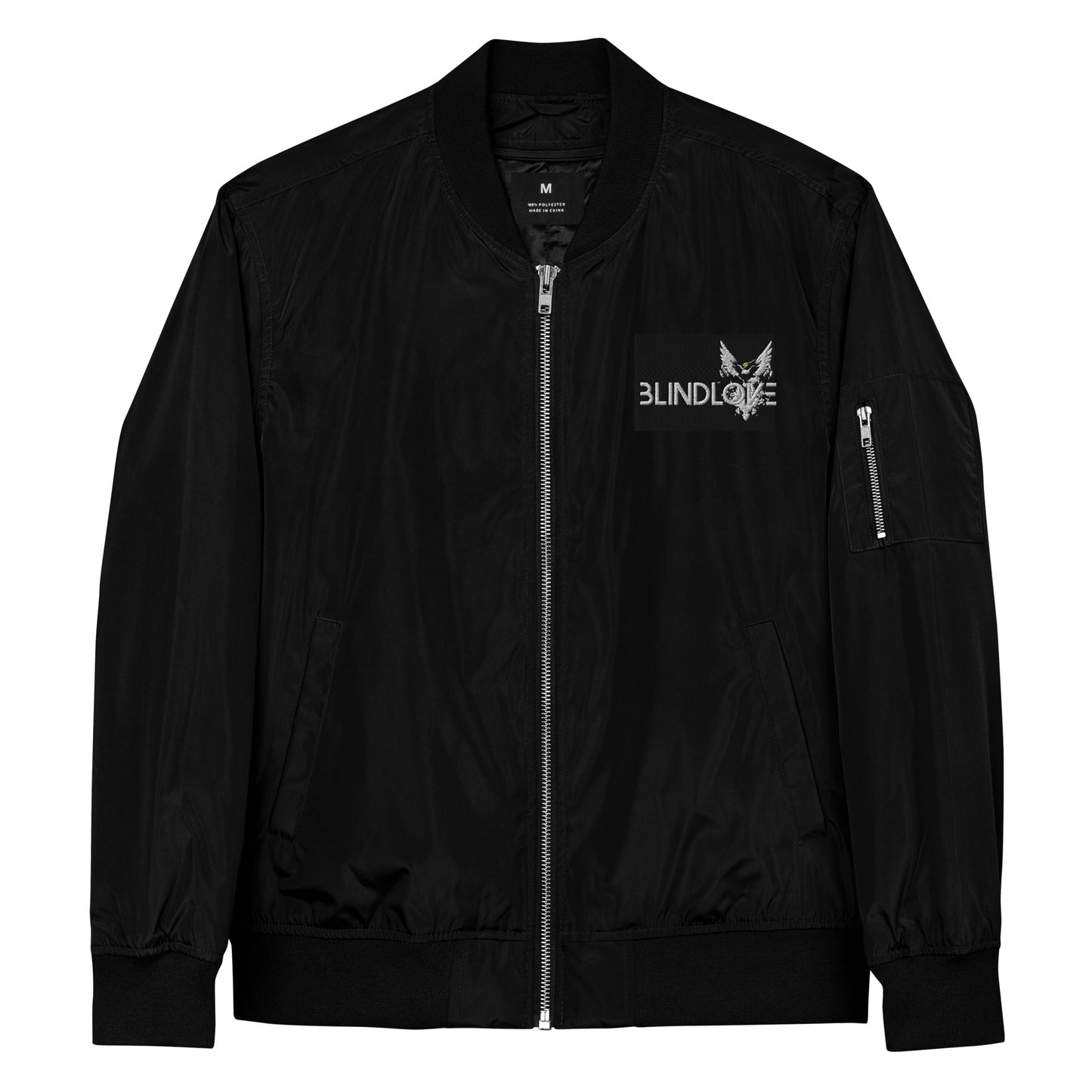 Premium recycled bomber jacket