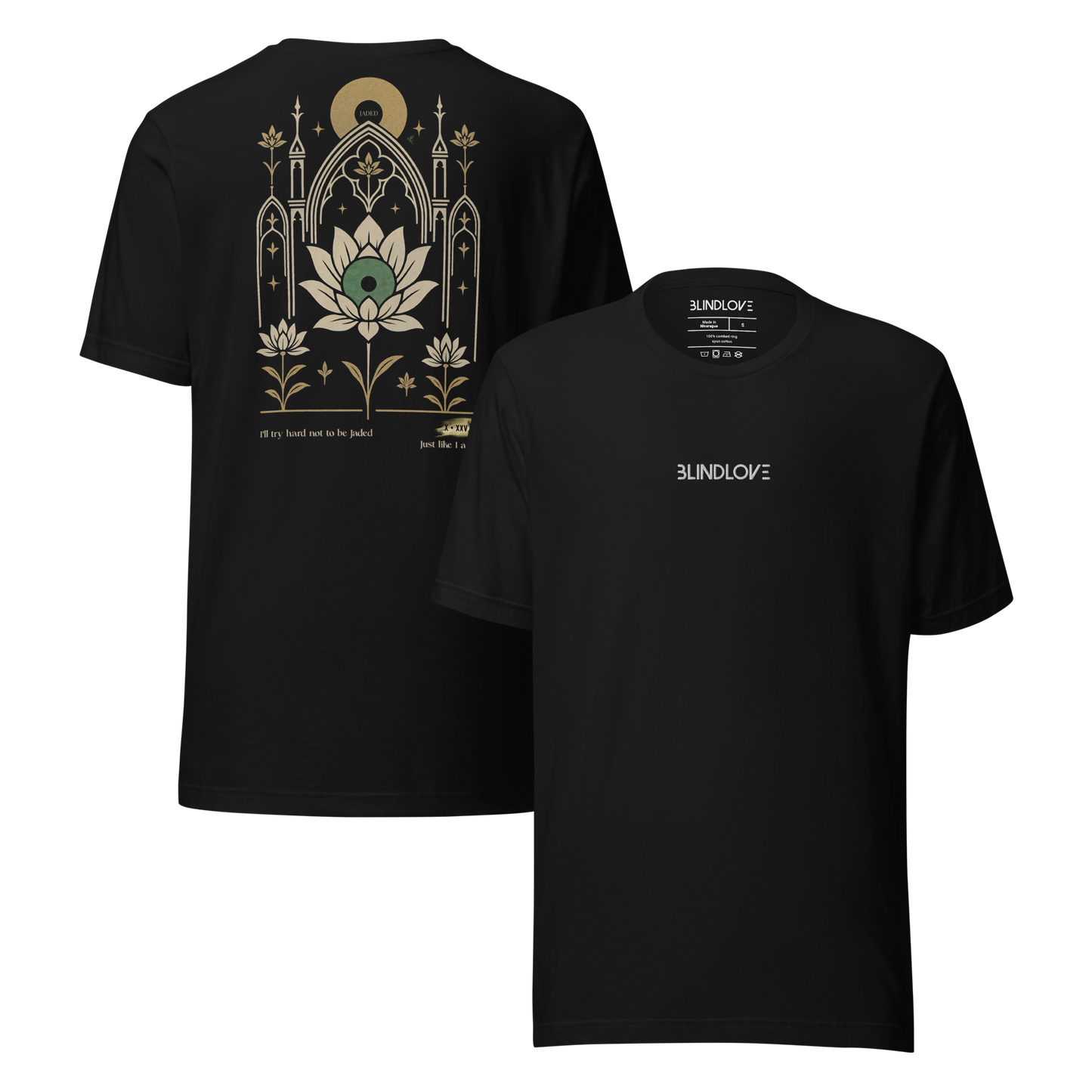 Jaded Blindlove Unisex Embroidered T-Shirt